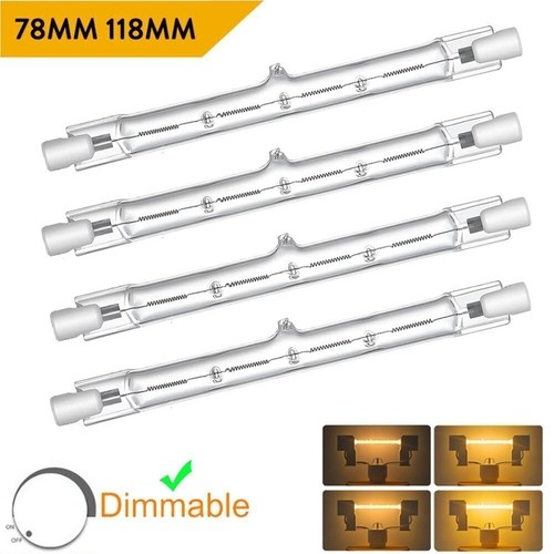 8x r7s led 78mm - 4x,