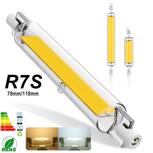R7s led 118mm 78mm glasröhre - r7s,