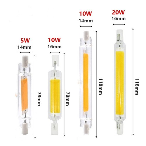 R7s led 220v - r7s, 10w